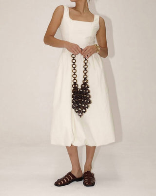 Bailey Rose - Ellen Square Neck Sleeveless Bubble Dress