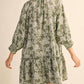 &Merci - Floral Jacquard Mini Dress