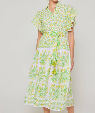 Bella Tu - Tulips Classic Shirtdress