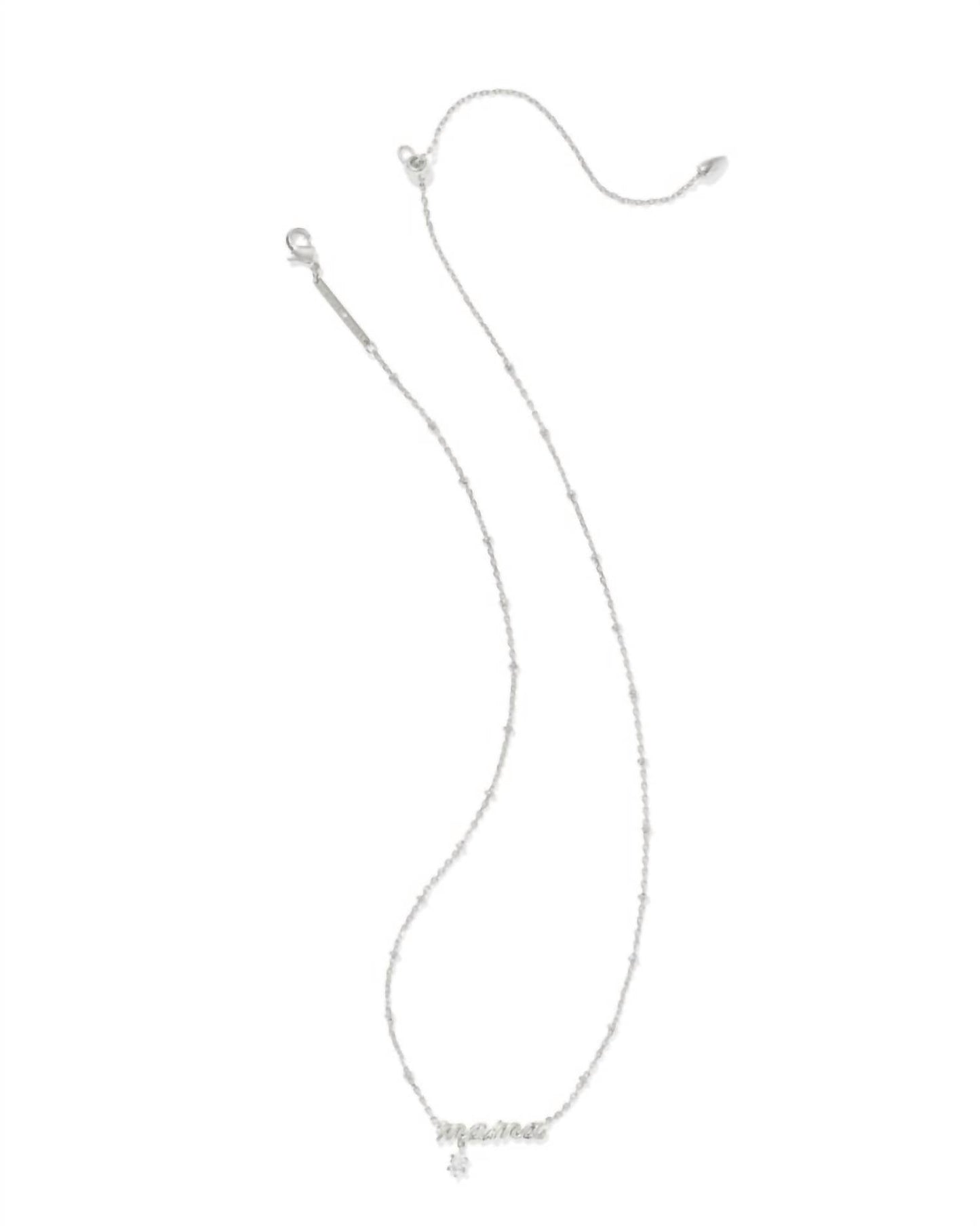 Kendra Scott - Women's Mama Crystal Short Pendant Necklace