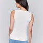 Charlie B - Double Cloth Sleeveless Top