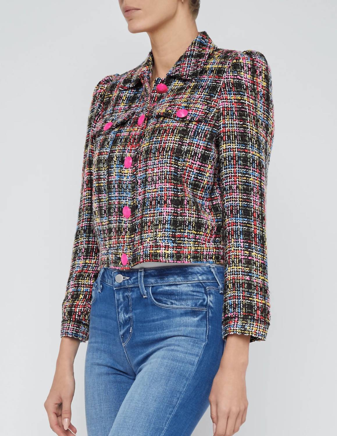 L'Agence - Kasey Tweed Jacket
