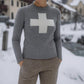 Alps And Meters - Original Cashmere Ski Race Knit Patrol Sweater