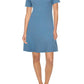 Flags & Anthem - Marrieta Waffle Short Sleeve Mini Dress