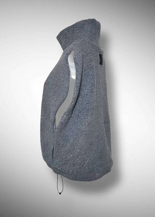 Cog The Big Smoke - Krystal High Neck Sheep Pile Gilet