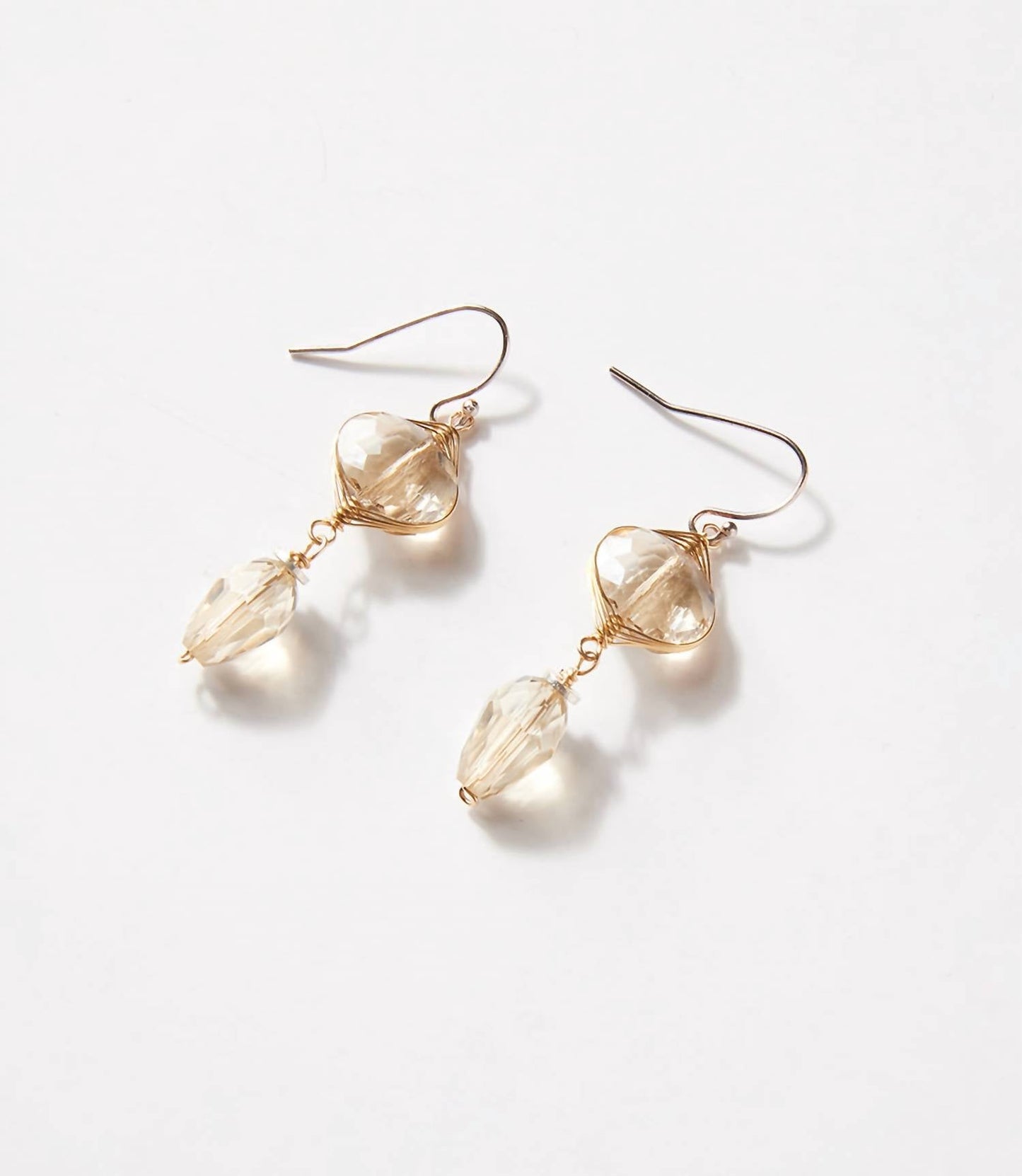 Anne Vaughan - Women's Crystal Quartz Dangle Earrings