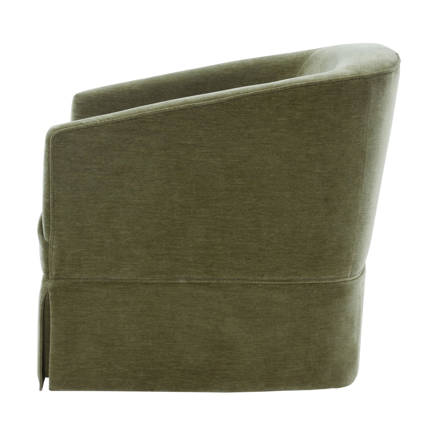 Elm Skirted Swivel Chair