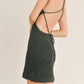 Sage The Label - Beloved Pointelle Halter Mini Dress