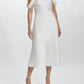 Amsale - Off The Shoulder Bias Cut Wedding Dress
