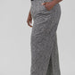 Nic + Zoe - Etched Tweed Wide Leg Ankle Pants - Plus