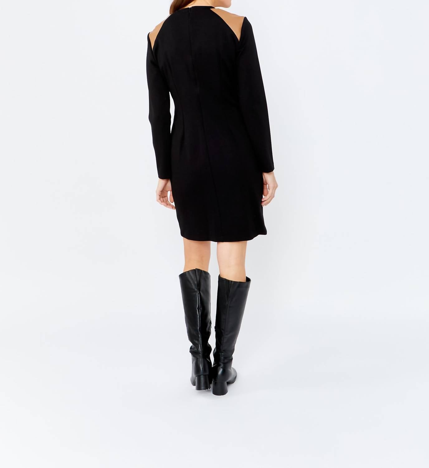 Frank Lyman - Knee-length Shift Knit Dress