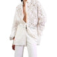 Nili Lotan - MAEL EMBROIDERED POPLIN SHIRT