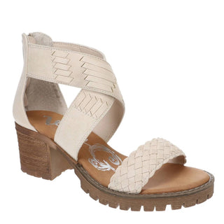 Very G - Women's Vana Embossed Heel Sandal