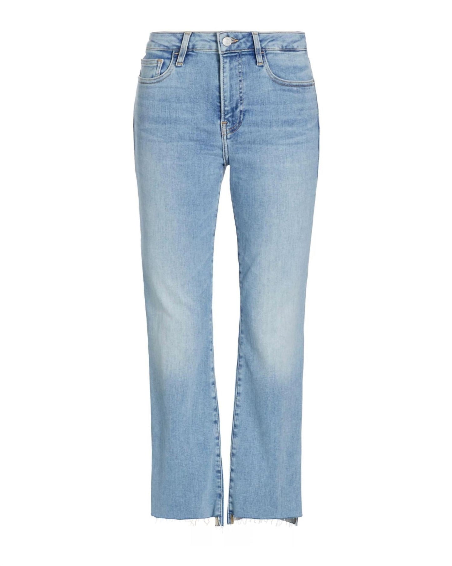 Frame - Le Crop Mini Boot Step Fray Jeans