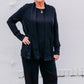 A La Carte - Open Front Cardigan