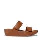 Fitflop - Women's Lulu Adjustable Leather Slide