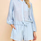 Pinch - Robbie Tie Waist Button Down