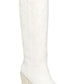 Steve Madden - Women's Snip Toe Sculpted Block Cowboy Boot
