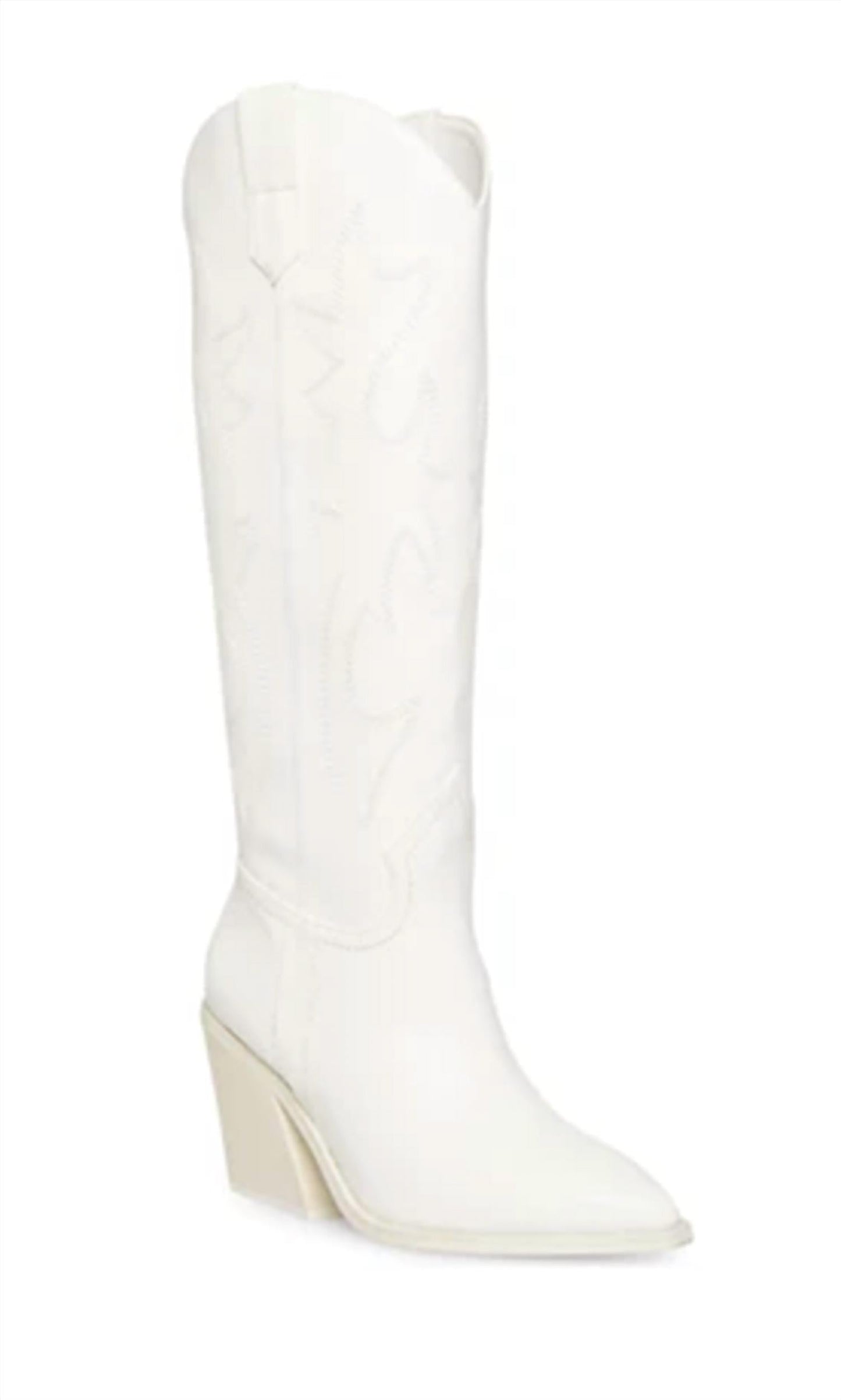 Steve Madden - Women's Snip Toe Sculpted Block Cowboy Boot