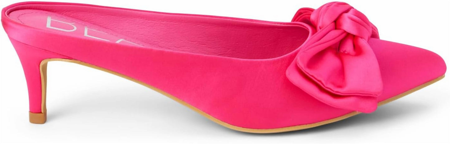 Beach By Matisse - Women's Bow Heeled Mule