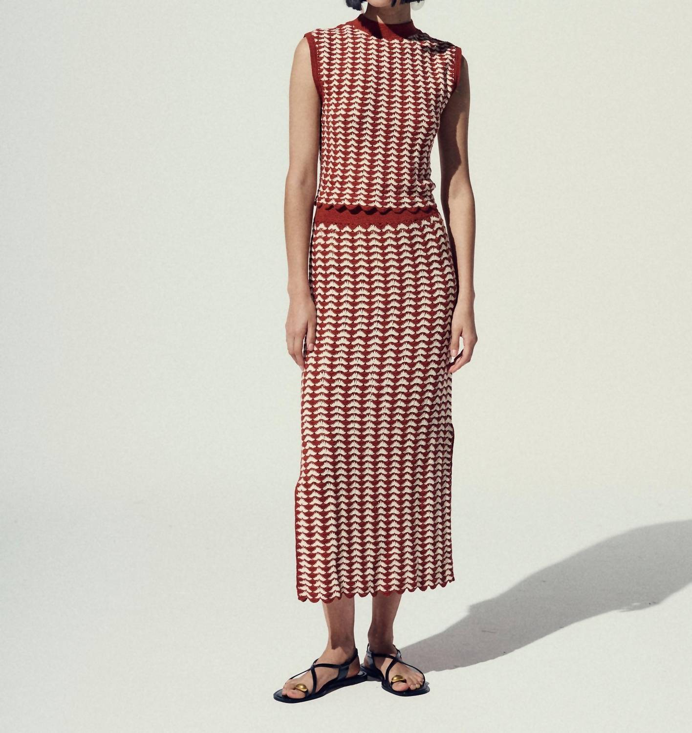 Escvdo - Motupe Crochet Sleeveless Top