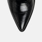 Shu Shop - Women's Vanessa Pointed Toe Knee High Kitten Boots