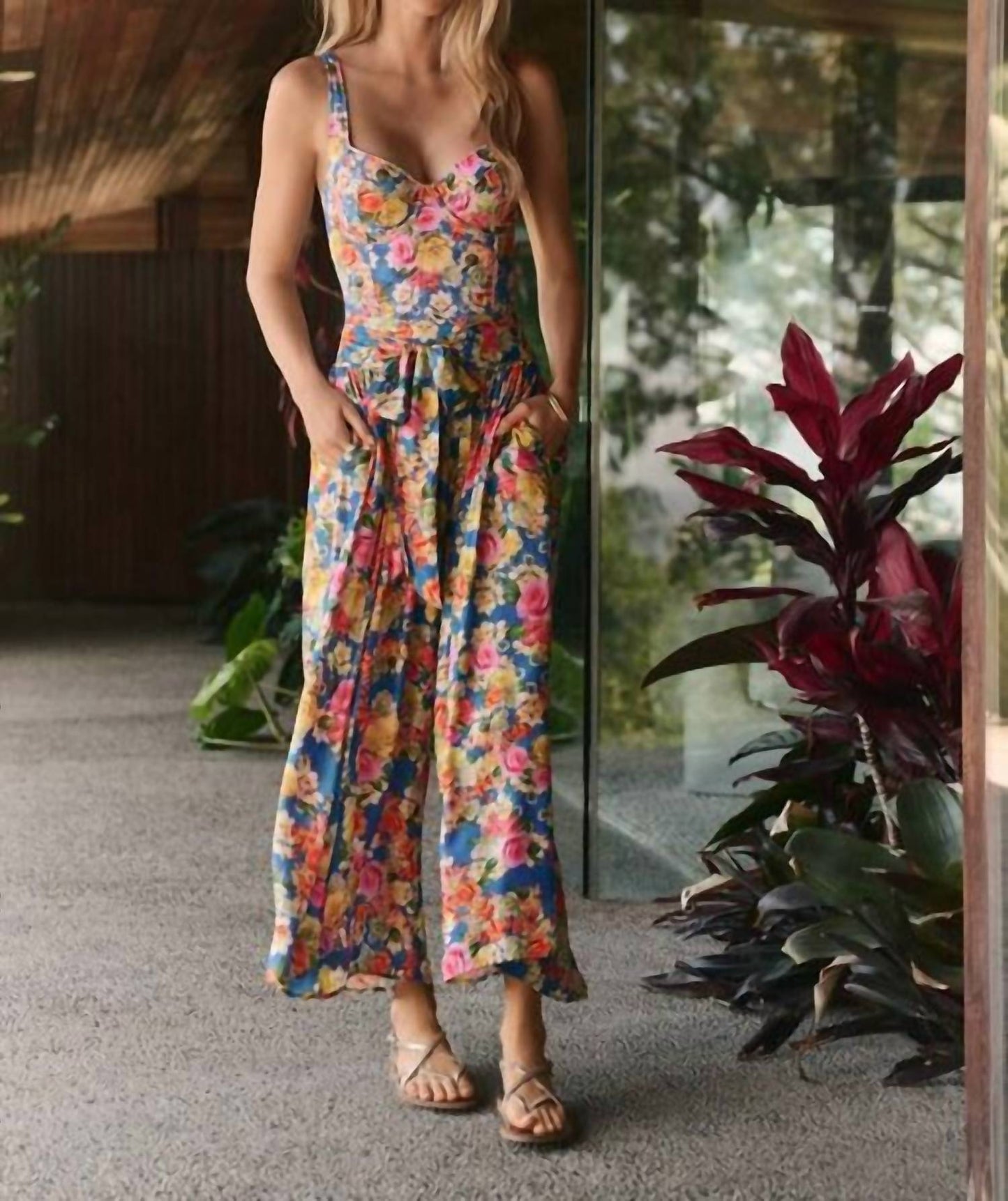 Johnny Was - PALAZZO CROPPED PANT