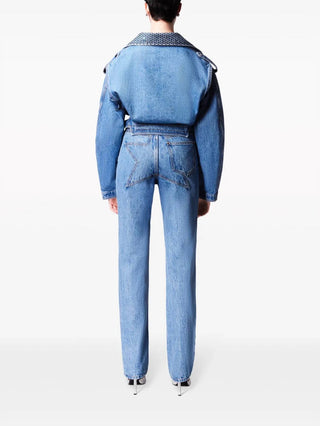 Area - Crystal Straight Leg Jean