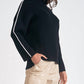Elan - Mockneck Stitch Sweater