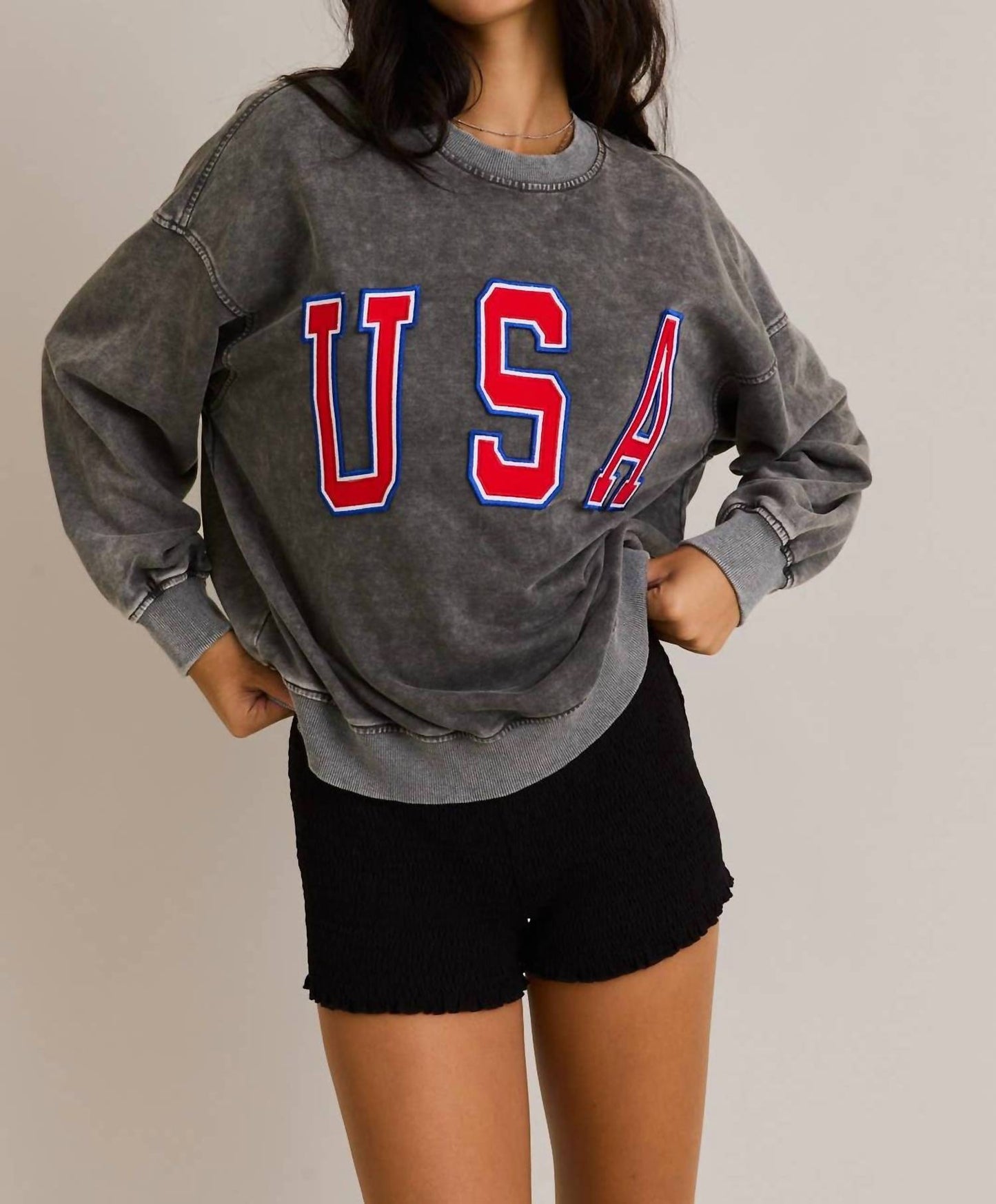 Le Lis - USA Oversized Sweatshirt