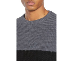 Nordstrom - Color Block Merino Wool Cable Knit Mens Sweater