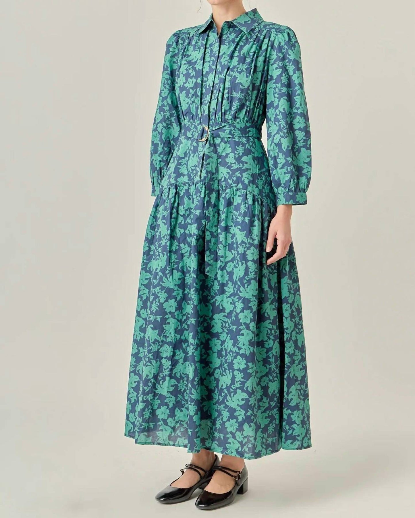 English Factory - Fall Printed Midi Dress