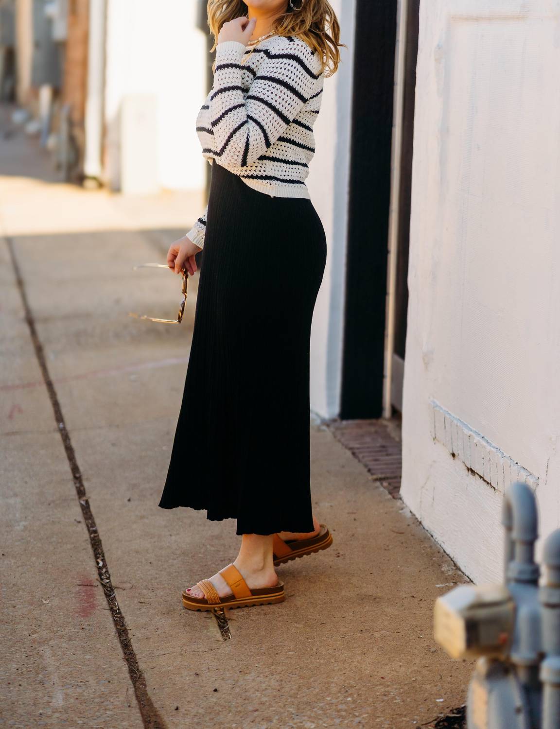 Z Supply - Kit Stripe Crochet Sweater