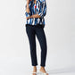 Joseph Ribkoff - Vanilla multi print top