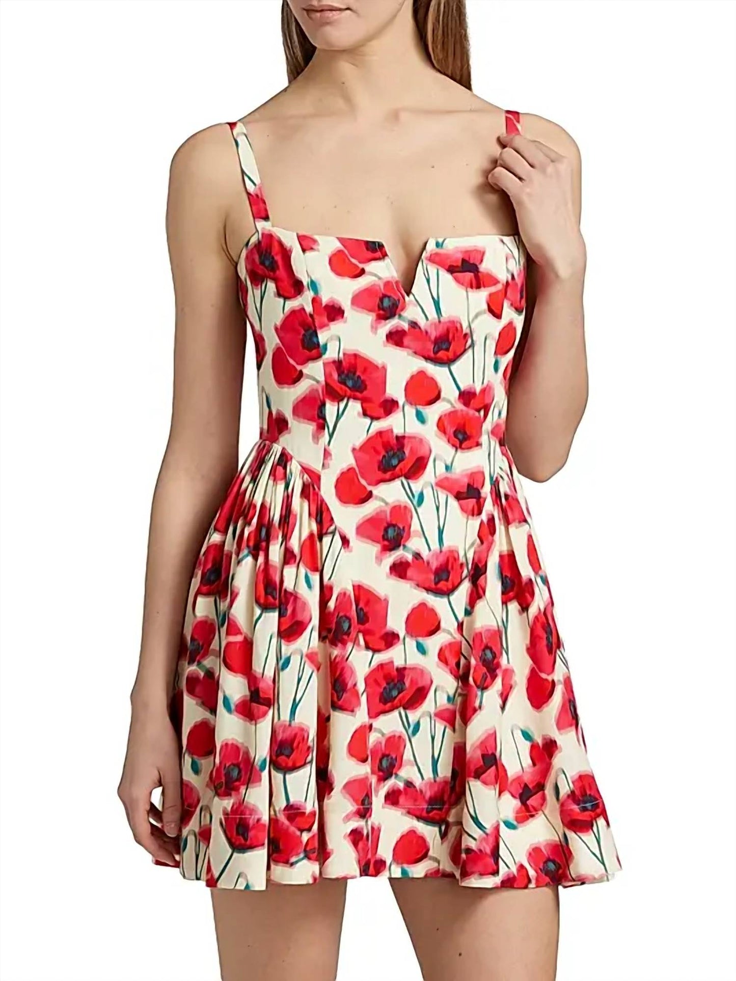 Amanda Uprichard - Sarabeth Floral Sleeveless Minidress
