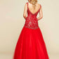 Mac Duggal - BEADED BALL GOWN