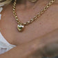 Alexa Leigh - Women's Puff Love Necklace