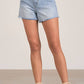 Elan - Braided Belt Denim Short