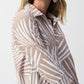 Joseph Ribkoff - Tropical Print Poplin Shirt Dress