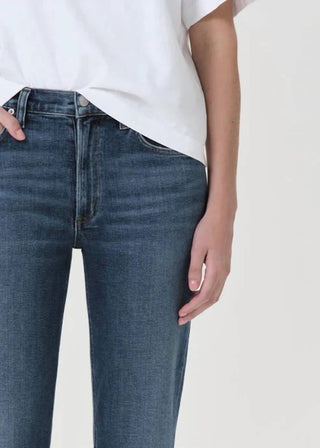 Agolde - Kye Mid Rise Straight Crop Jean