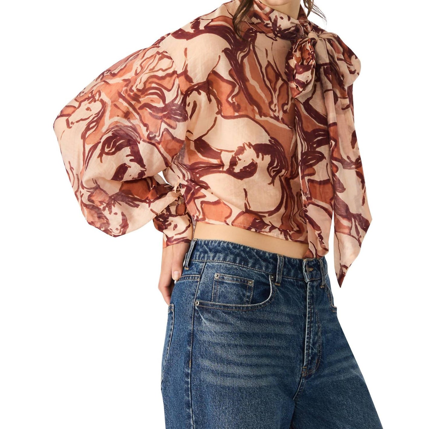 Steve Madden - Sutton long sleeve Top