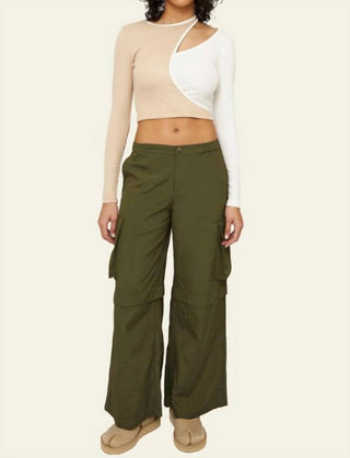 Find Me Now - Theo Wide Leg Cargo Pant