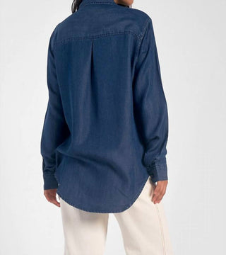 Elan - DENIM BUTTON DOWN SHIRT