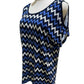 Michael Kors - Printed Cold Shoulder Lightweight Blouse