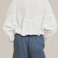 Grade & Gather - Oversize Round Yoke Button Down Shirt