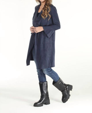 Paparazzi - Women's Drape Front Bell Sleeves Jacket