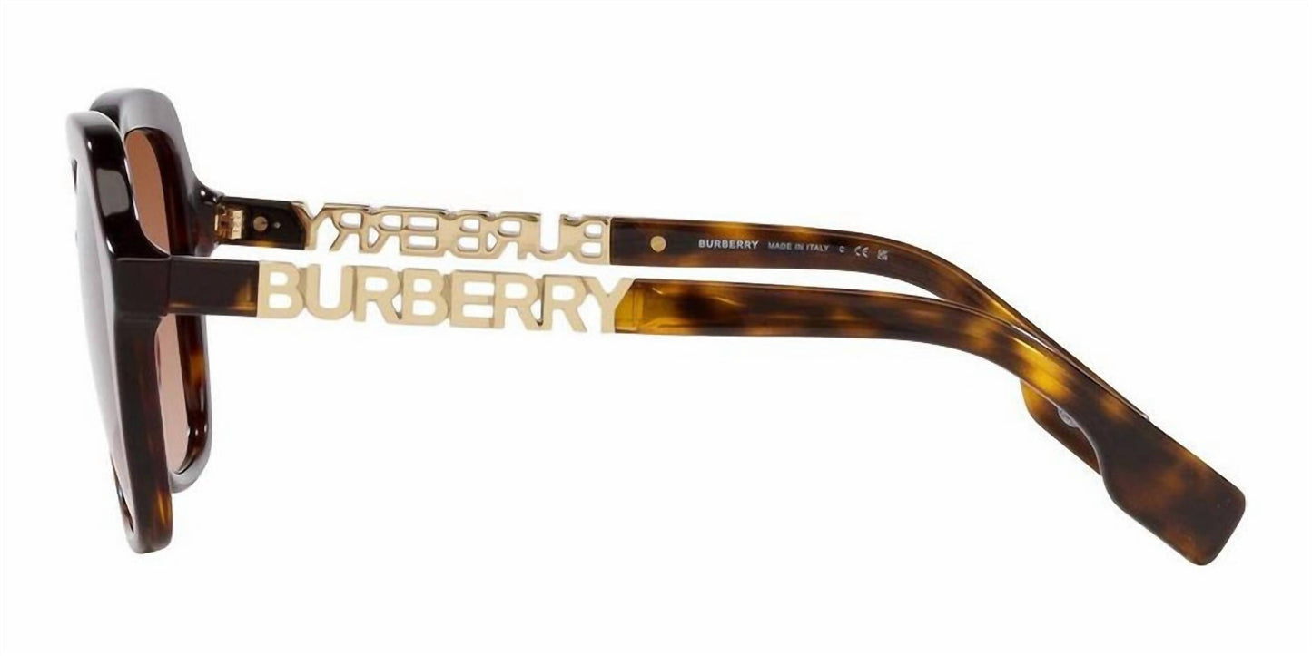 Burberry - Square Non Polarized Sunglasses - Be4389 300213 | 55