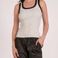 Elan - Contrast Trim Rib Tank