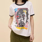 Daydreamer - Elton John 1973 Pop Art Oversized Ringer Tee