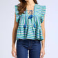 Mille - Chelsea Blouse Printemps Stripe